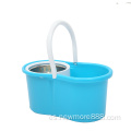 Mopil de bucket de acero inoxidable con 2 recargas